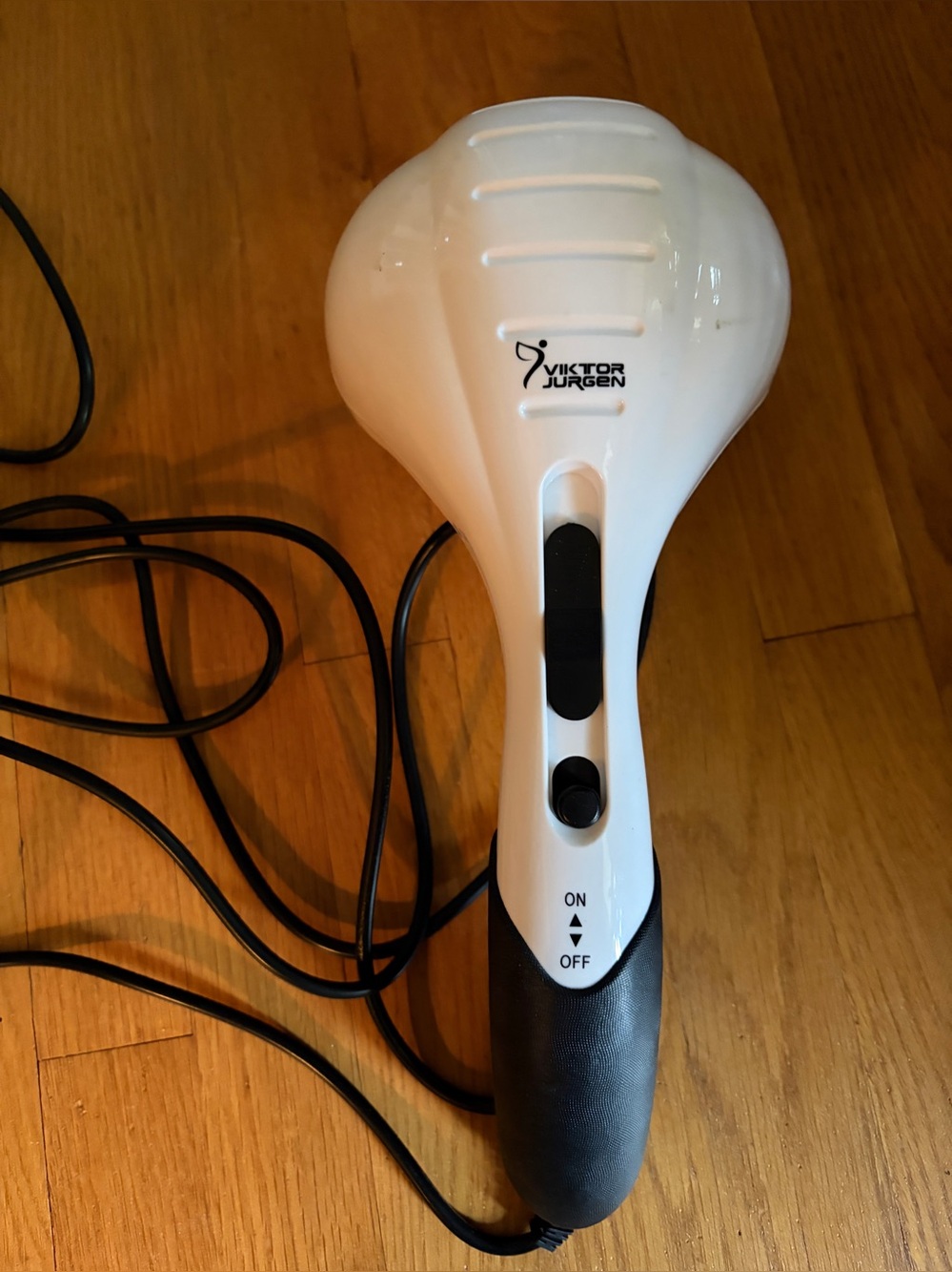 VIKTOR JURGEN Handheld Back Massager - Double Head Electric Full Body
